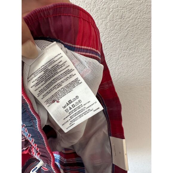 NWT Brooks Brothers Plaid Swim Trunks - Picture 4 of 5